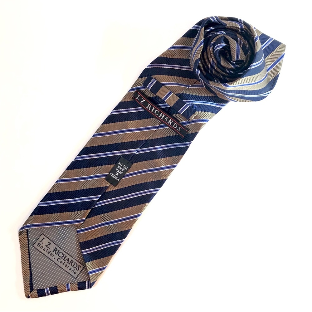 J. Z. Richards Handmade 💯 Silk Tie Made in USA